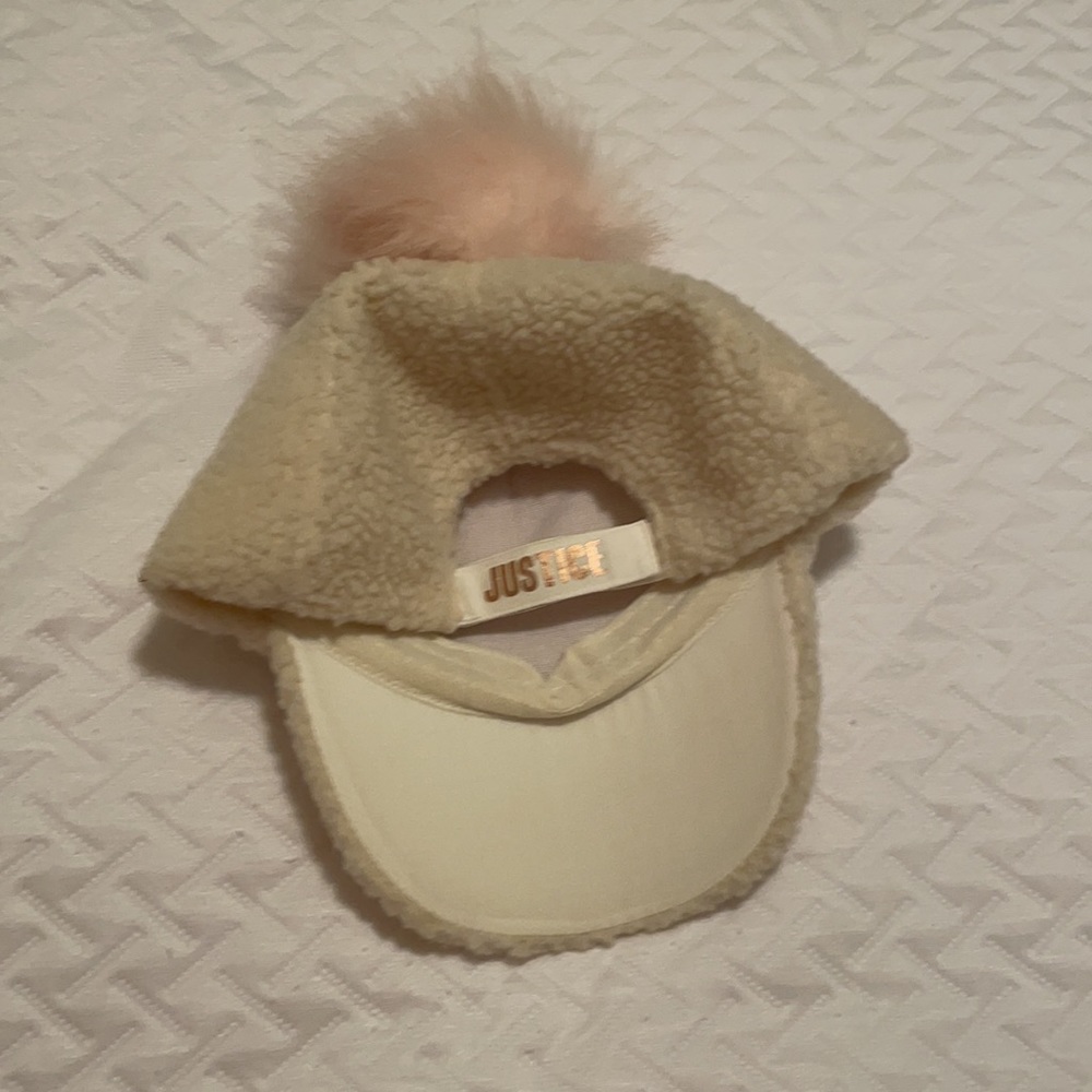 Justice pompom baseball hat - Picture 3 of 3